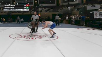 144-4A/3A Cons. Round 3 - Porter Wood, Leonardtown vs Enitan Ajayi, Charles H. Flowers