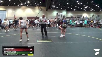 130 lbs Round 2 (6 Team) - Chayce Yant, Beast Mode WA Pink vs Jayden Harris, Indiana Outlaws White