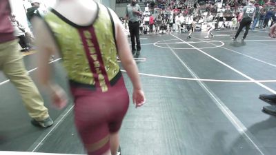 64 lbs Consi Of 8 #1 - Noah Miller, Cleveland Takedown vs Copper Dewey, Tulsa Blue T Panthers