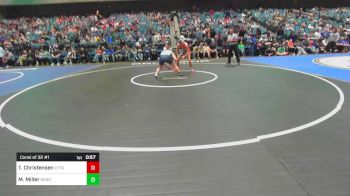 150 lbs Consi Of 32 #1 - Marshall Miller, Reno vs Treyden Christensen, Layton