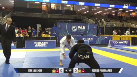 Rodrigo Ferreira Reis vs Kirk Louis Huff 2026 Pan Jiu Jitsu IBJJF Championship