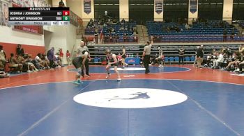 144 lbs Round 1 (16 Team) - Joshua J Johnson, Mt Zion, Jonesboro vs Anthony Swanson, Troup