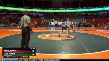 2 lbs Cons. Round 2 - Wade Abrams, Cary (Grove) vs Jake Psaras, Vernon Hills