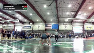 190 lbs Semifinal - Kaija Ashcroft, Green Valley vs Jazzlyn Nunez, Cheyenne