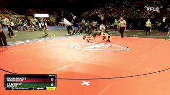 165 Class 4 lbs Champ. Round 1 - Ty Shelton, Timberland vs Gavin Birkett, Raymore-Peculiar