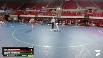 150 lbs Placement (4 Team) - Deegan Townsend, Houston Clear Lake vs Vincent Echavarry, Katy Cinco Ranch