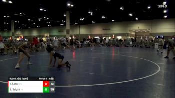 106 lbs Round 3 (16 Team) - Bodee Bright, Montana Sidney vs Yeddy Lora, Naples Wrestling