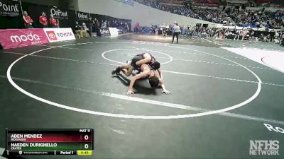 5A-113 lbs Cons. Round 1 - Haeden Durighello, Crater vs Aden Mendez, Ridgeview