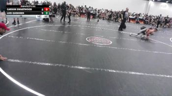 68 lbs Round 2 (3 Team) - Carson Swartwood, Alpha Elite vs Luis Quinones, Top Rank