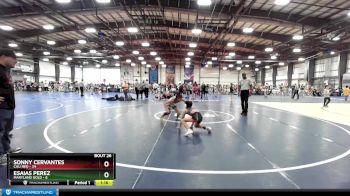 80 lbs Rd# 10- 4:00pm Saturday Final Pool - Esaias Perez, Maryland GOLD vs Sonny Cervantes, Cali Red