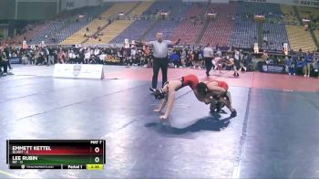 125 lbs Semis & 1st Wrestleback (8 Team) - Emmett Kettel, Olivet vs Lee Rubin, RIT