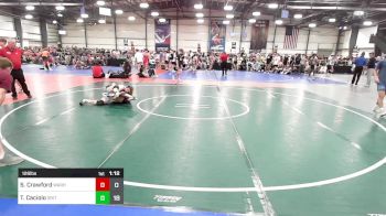 126 lbs Rr Rnd 3 - Seth Crawford, Warhawks vs Teagan Caciolo, Grit Mat Club Blue