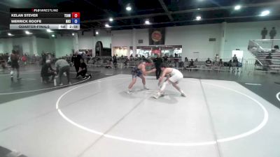 175 lbs Quarterfinal - Kelan Stever, Team Thunder vs Merrick Roofe, Nikiski Freestyle WC