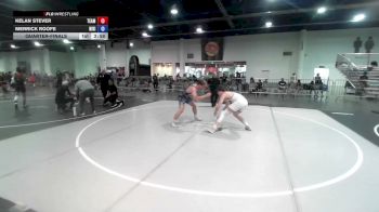 175 lbs Quarterfinal - Kelan Stever, Team Thunder vs Merrick Roofe, Nikiski Freestyle WC