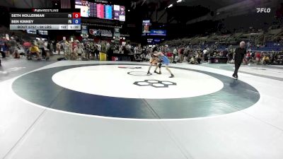 94 lbs Cons. Sub-rd Of 16 - Seth Hollerman, PA vs Ben Kinney, PA
