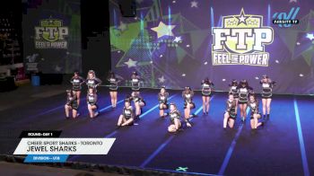 Cheer Sport Sharks - Toronto - Jewel Sharks [2025 L1 - U18 Day 1] 2025 Feel The Power