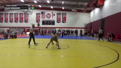 141 lbs Champ. Round 1 - Julian Hernandez, Chabot College vs Haha Cerda, Fresno City College