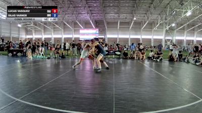 138 lbs Cons. Round 6 - Lucas Vasquez, California vs Silas Varner, Driller Wrestling Club