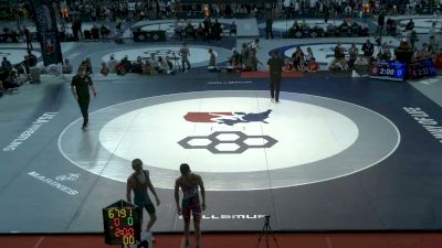 100 lbs Quarters - Nelson Villafane, Pennsylvania vs Elias Faith, Indiana