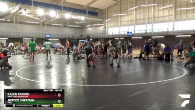 40+45 Quarterfinal - Justice Sherman, PWC vs Kasen Morris, Backyard Brawlers