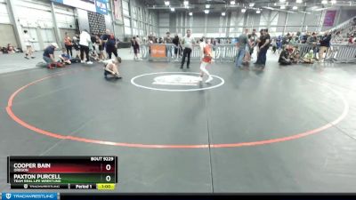 108 lbs Semifinal - Paxton Purcell, Team Real Life Wrestling vs Cooper Bain, Oregon