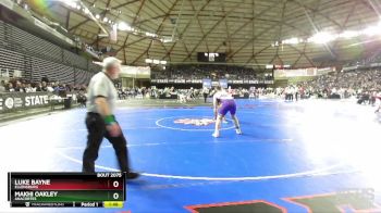 2A 165 lbs Champ. Round 1 - Makhi Oakley, Anacortes vs Luke Bayne, Ellensburg