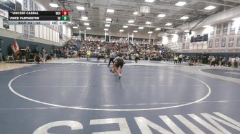 157 lbs Cons. Round 3 - Vincent Cabral, Western Colorado vs Vince Partington, Vanguard