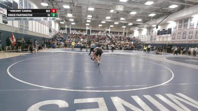 157 lbs Cons. Round 3 - Vincent Cabral, Western Colorado vs Vince Partington, Vanguard