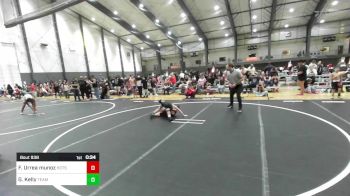 66 lbs Consi Of 4 - Francisco Urrea Munoz, Hotshots Wrestling vs Gunner Kelly, Team Aggression
