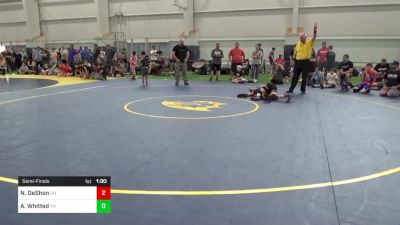 90-S lbs Semifinal - Nolan DeShon, OH vs Andrew Whitted, TN