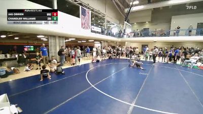 64-69 lbs Round 2 - Jag OBrien, Wasatch Wrestling Club vs Chandler Williams, Sanderson Wrestling Academy