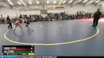 115 lbs 1st Place Match - Lindsey Lopez, Loveland vs Mia Thorne, Discovery Canyon