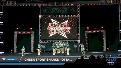 Cheer Sport Sharks - Ottawa - Blue Sharks [2020 L4 Senior - Small - A Day 1] 2020 JAMfest Cheer Super Nationals