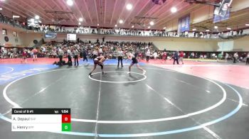 126 lbs Consi Of 8 #1 - Anthony Depaul, St. Augustine Prep vs Laudan Henry, St. Peter's Prep