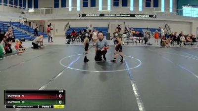 36-44 lbs Round 2 - Chaos Vasquez, Fort Stewart Wrestling vs Maverick Maher, Riverdale Wrestling Center