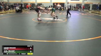 144 lbs Quarterfinal - Asher Rhoads, Newton vs Kael Millsap, Cedar Rapids Kennedy