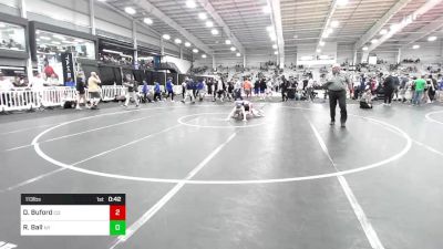 113 lbs Consi Of 64 #2 - Derreck Buford, CO vs Ryan Ball, NY