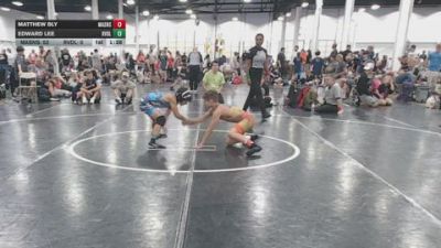 85 lbs Rr Rnd 4 - Matthew Bly, Mat Assassins Black - BK8E vs Edward Lee, Revival X - BK8E