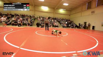 58 lbs Quarterfinal - Ryder Kellett, Pocola Youth Wrestling vs Liam Randolph, Gore Pirates Youth Wrestling