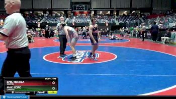 7A-150 lbs Semifinal - Max Sciro, Lambert vs Emil Necula, Walton