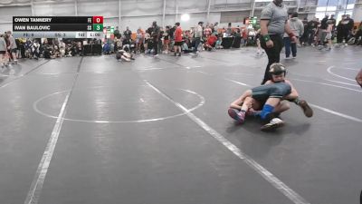 64 lbs Round 1 (4 Team) - Owen Tannery, Firebird Elite vs Ivan Baulovic, Southwest Select