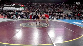 5A 215 lbs Semifinal - Jackson Holman, Sandpoint vs Emmit Rivadeneira, Lakeland