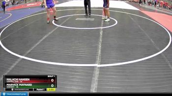 197 lbs Round 1 (4 Team) - Malachi Hansen, Central Linn vs Marvick Maynard, Kennedy