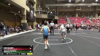 76 lbs Finals (2 Team) - Cam Dalbey, Ridge Wrestling Club vs Brison Romero, Duran Elite