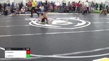45-B lbs Round Of 16 - Silas Russell, IN vs Jackson LeBlanc, NY