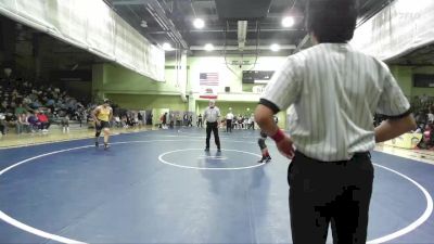 215 lbs 1st Place Match - Luis Cervantes, BANNING vs Brandon Arana, SAN FERNANDO