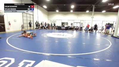 84 lbs Colin Schafer, Georgia vs Rylan Dennis, Michigan Red