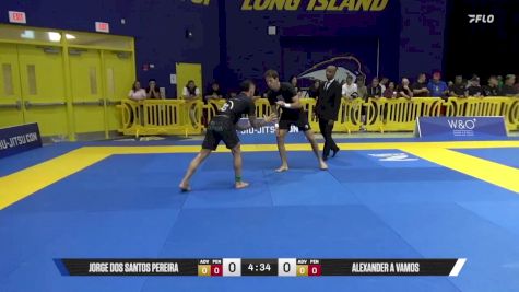 Alexander A Vamos vs Jorge Dos Santos Pereira 2025 Pan IBJJF Jiu-Jitsu No-Gi Championship