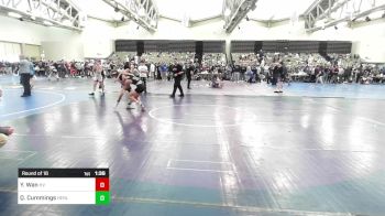 110-I lbs Round Of 16 - Yongtai Wan, Hopewell vs Quade Cummings, Henlopen Hammers