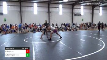 170 lbs Consolation - Ashton Boyd, Vici WC vs Kale Farrington, Omada Kitrinos